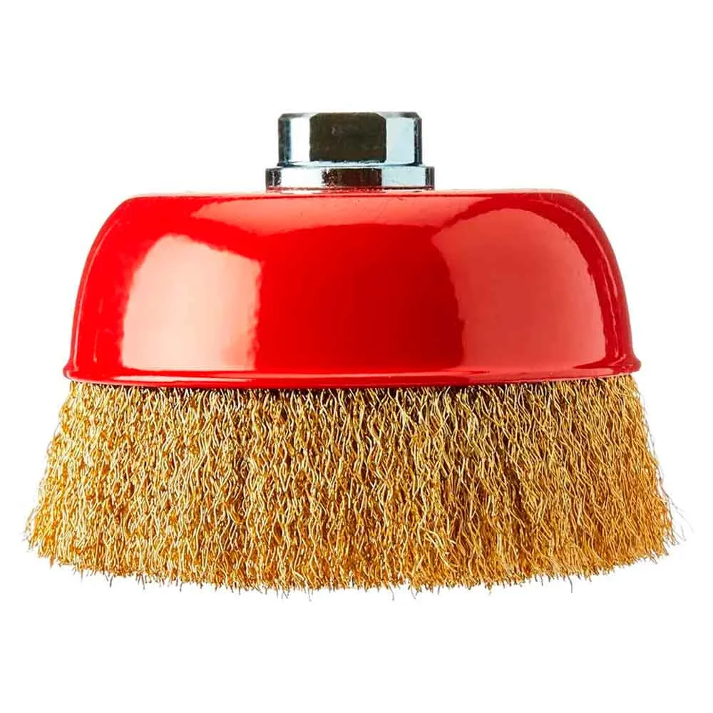 Escova Aço Copo 05x14mm Ondular MTX 746069 